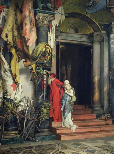 Admiral Carlo Zeno, 1878 by Albert Pierre Rene Maignan