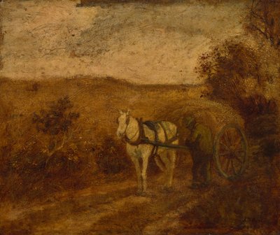 Mending the Harness, mid to late 1870s by Albert Pinkham Ryder