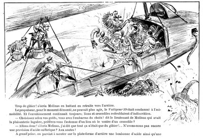 Anticipation: The Attack of the Voltigeur 39 - in The War in the 20th Century by A. Robida, ed. Georges Decaux by Albert Robida