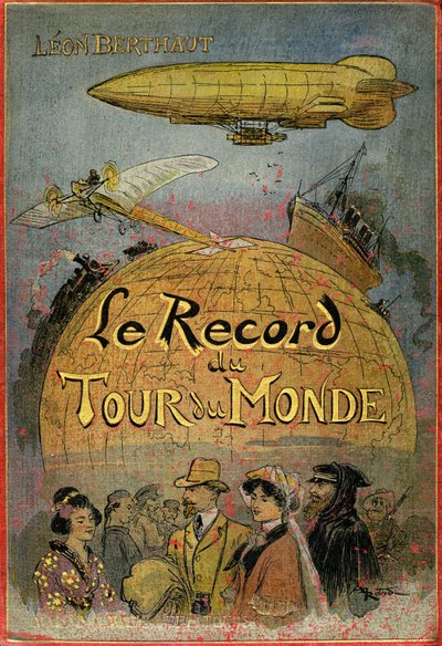 Cover illustrated by Albert Robida of Leon Berthault