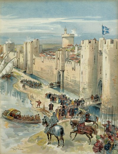 Eighth Italian War: Interview of Aigues Mortes by Albert Robida