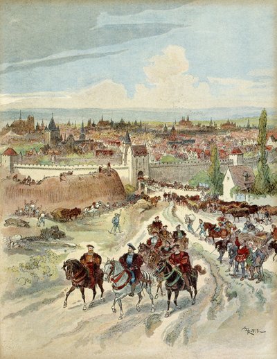 Francois I by Albert Robida