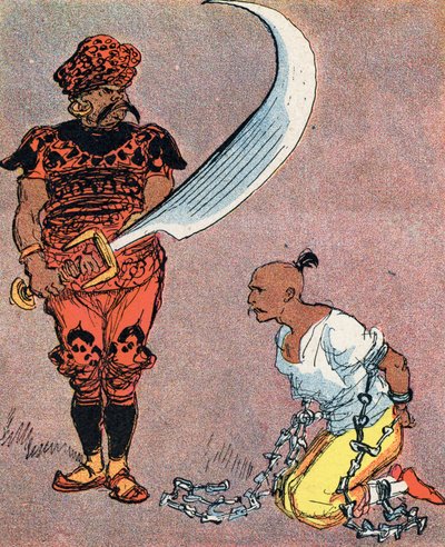 Sultan Orders to Cut Aladdin