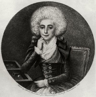 Portrait of Marie-Madeleine Pioche de La Vergne by Albert Rosenthal