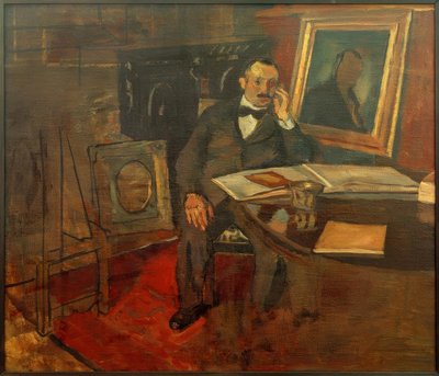 Portrait of Ludwig Löb Prager by Albert Weisgerber