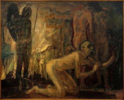 Jeremiah Before the Departure to Babylonian Captivity by Albert Weisgerber
