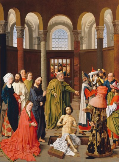 The Raising of Lazarus by Albert van Ouwater