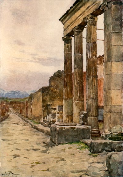 Entrance to the Triangular Forum by Alberto Pisa