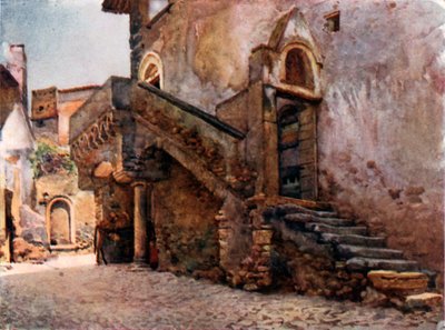 Mediaeval House at Tivoli by Alberto Pisa