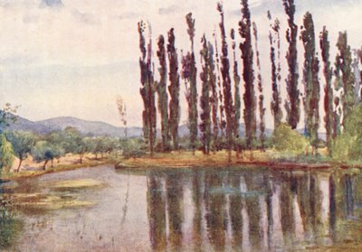 Near the Temple of Clitumnus by Alberto Pisa