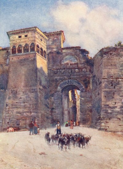 Porta Augusta, Perugia by Alberto Pisa
