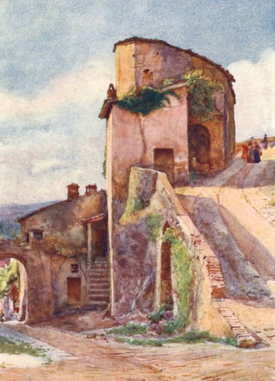 Porta Veneris, Spello by Alberto Pisa
