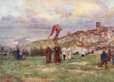 Procession, Monte San Giuliano by Alberto Pisa