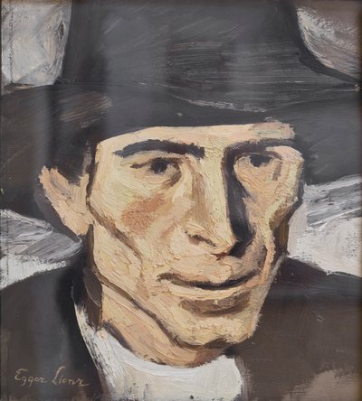 Head of a Farmer by Albin Egger Lienz