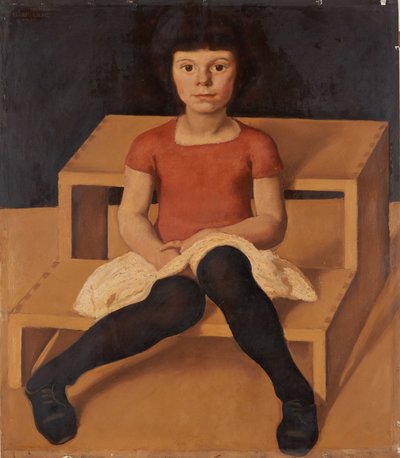 Ila, the Younger Daughter of the Artist, 1920 by Albin Egger Lienz