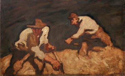 Reapers in a Gathering Storm by Albin Egger Lienz