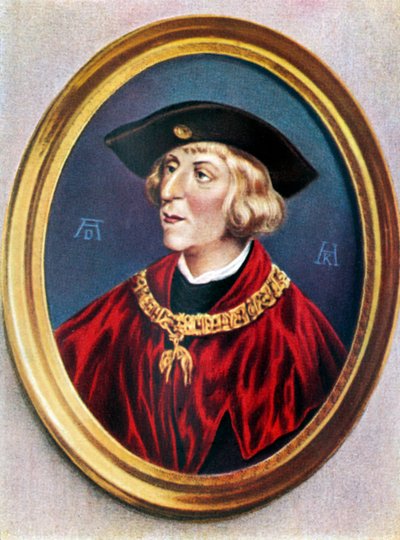 Maximilian I of Habsburg by Albrecht (after) Durer or Duerer