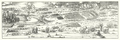 The Siege of a Fortress by Albrecht (after) Durer or Duerer