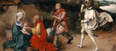 Adoration of the Magi by Albrecht (attr. to) Durer or Duerer