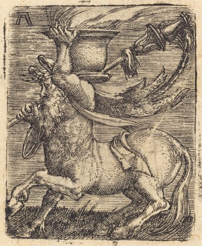 Centaur with a Vase by Albrecht Altdorfer