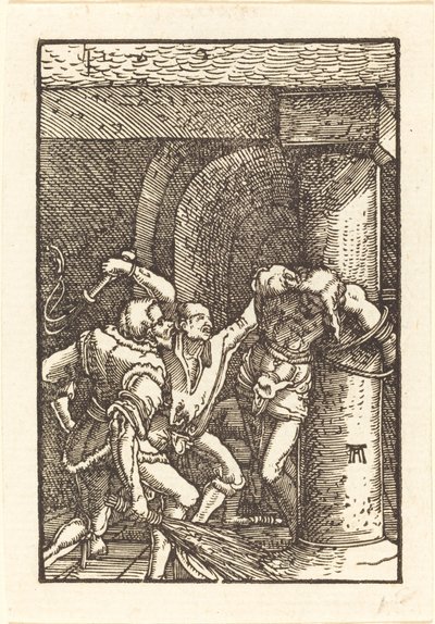 Christ Scourged by Albrecht Altdorfer