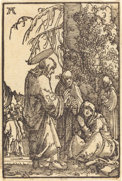 Christ Taking Leave of Mary by Albrecht Altdorfer