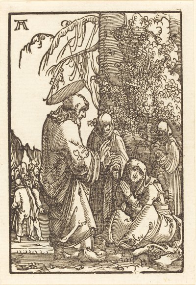 Christ Taking Leave of Mary before the Passion by Albrecht Altdorfer