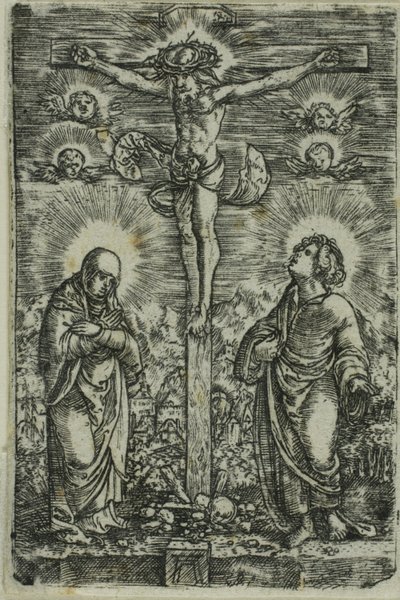 Christ on the Cross (The Small Crucifixion) by Albrecht Altdorfer