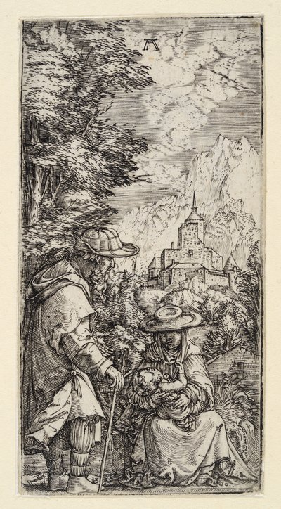 The Rest on the Flight into Egypt by Albrecht Altdorfer