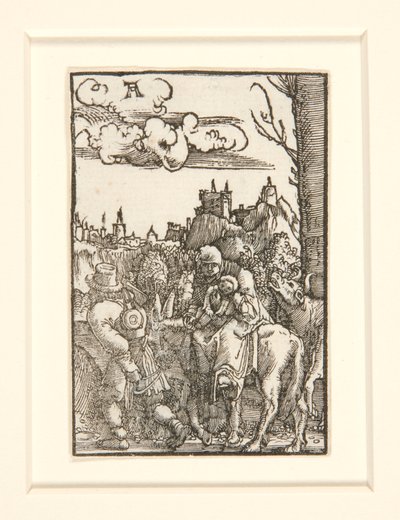 Flight into Egypt, from the Fall and Redemption of Man by Albrecht Altdorfer