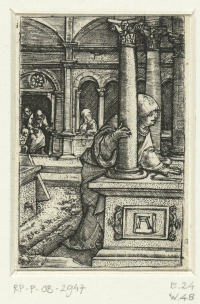 Mary Searching for Her Son in the Synagogue by Albrecht Altdorfer