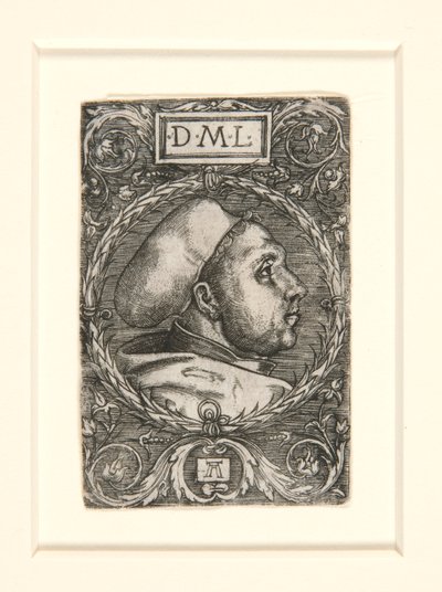 Martin Luther with a Doctoral Cap by Albrecht Altdorfer