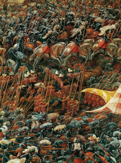 Opposing Armies (detail) by Albrecht Altdorfer