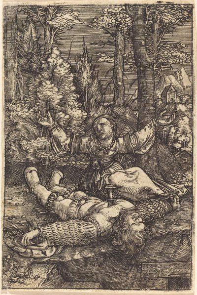 Pyramus and Thisbe by Albrecht Altdorfer