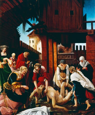 Recovery of the Body of St Sebastian, c. 1510 by Albrecht Altdorfer