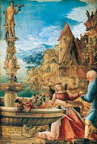 Rest on the Flight into Egypt by Albrecht Altdorfer