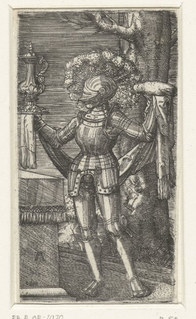 Knight with Wine and Bread by Albrecht Altdorfer