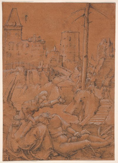 Samson and Delilah by Albrecht Altdorfer