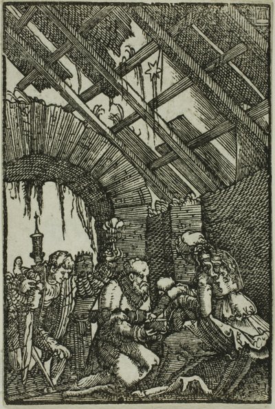 The Adoration of the Magi, from The Fall and Redemption of Man by Albrecht Altdorfer