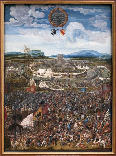 The Battle of Alexander. The Victory of Alexander III of Macedonian Over Darius III Codoman, King of Persians to Issos in 333 BC. Painting by Albrecht Altdorfer by Albrecht Altdorfer