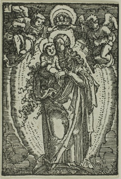 The Coronation of the Virgin, from The Fall and Redemption of Man by Albrecht Altdorfer