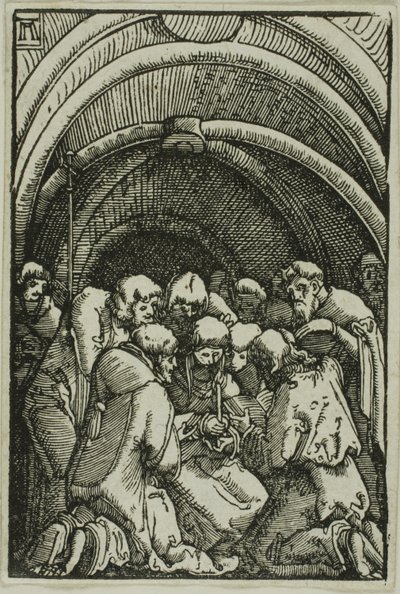 The Death of the Virgin, from The Fall and Redemption of Man by Albrecht Altdorfer