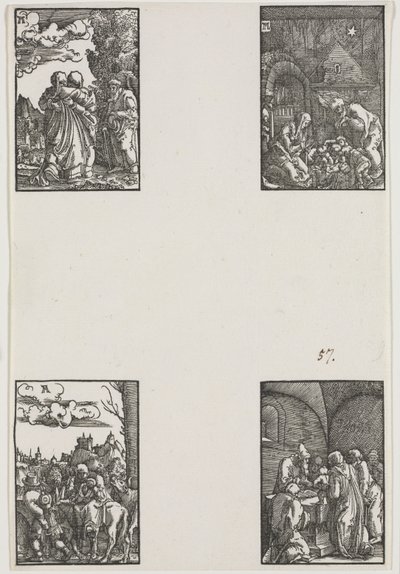 The Fall and Redemption of Man by Albrecht Altdorfer