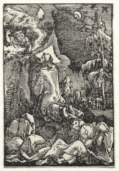 The Fall and Redemption of Man: Christ on the Mount of Olives by Albrecht Altdorfer