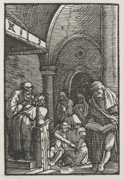 The Fall and Redemption of Man: Christ Disputing with the Doctors by Albrecht Altdorfer