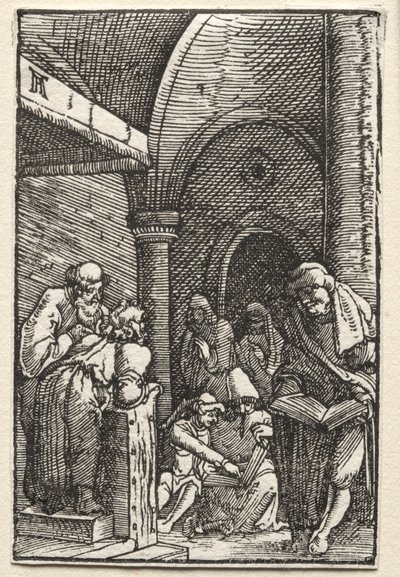 The Fall and Redemption of Man: Christ Disputing with the Doctors, c. 1515 by Albrecht Altdorfer