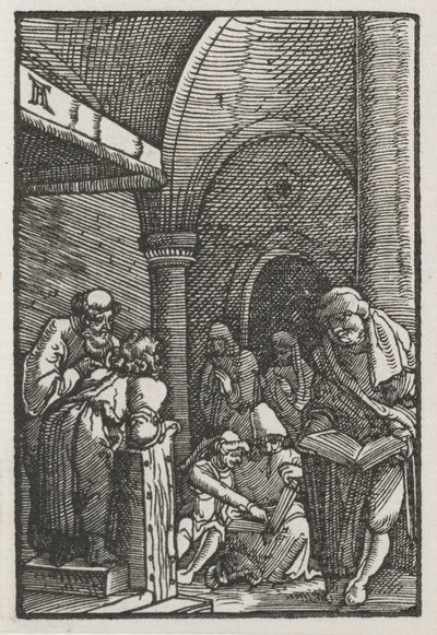 The Fall and Redemption of Man: Christ Disputing with the Doctors, c. 1515 by Albrecht Altdorfer