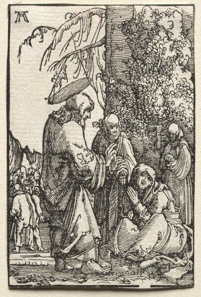 The Fall and Redemption of Man: Christ Taking Leave of His Mother before the Passion by Albrecht Altdorfer