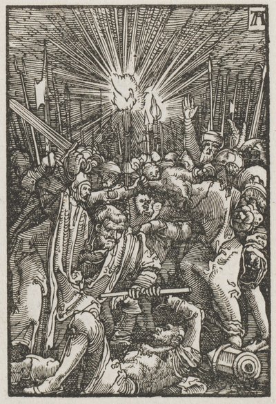 The Fall and Redemption of Man: Christ taken captive by Albrecht Altdorfer