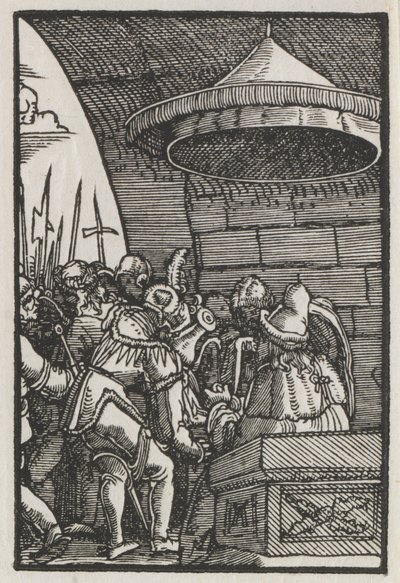 The Fall and Redemption of Man: Pilate Washing his Hands by Albrecht Altdorfer